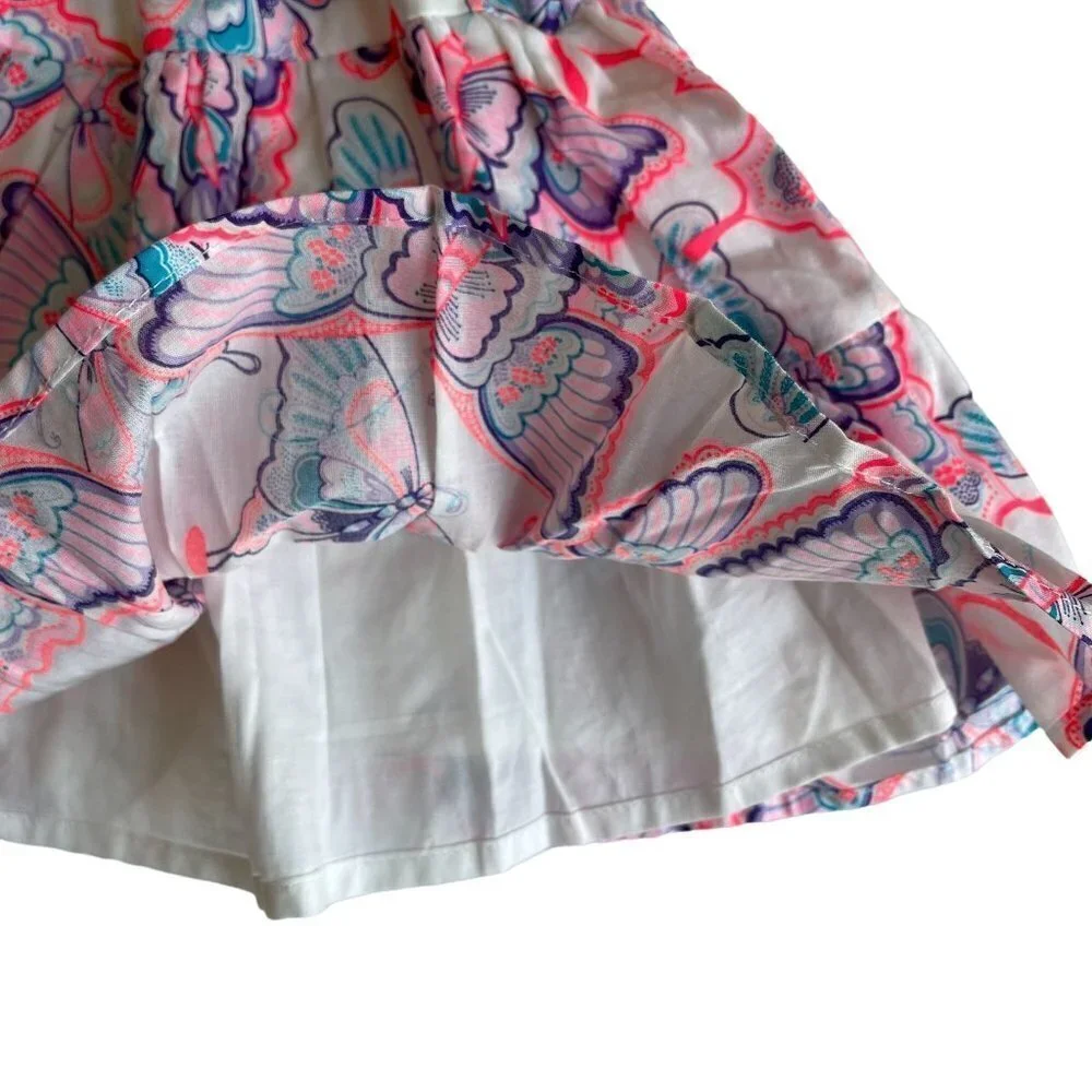 New! The Children's Place Butterfly Print Tiered Sundress 3-6M
